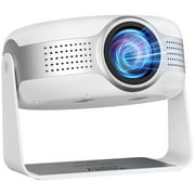 Projector,AILKIN Portable Mini Smart Projector 4K Outdoor Movie Home Theater,Remote Control Focus 5G 1280P with 130 Projector with Wifi and Bluetooth Compatible iOS/Android 12.0