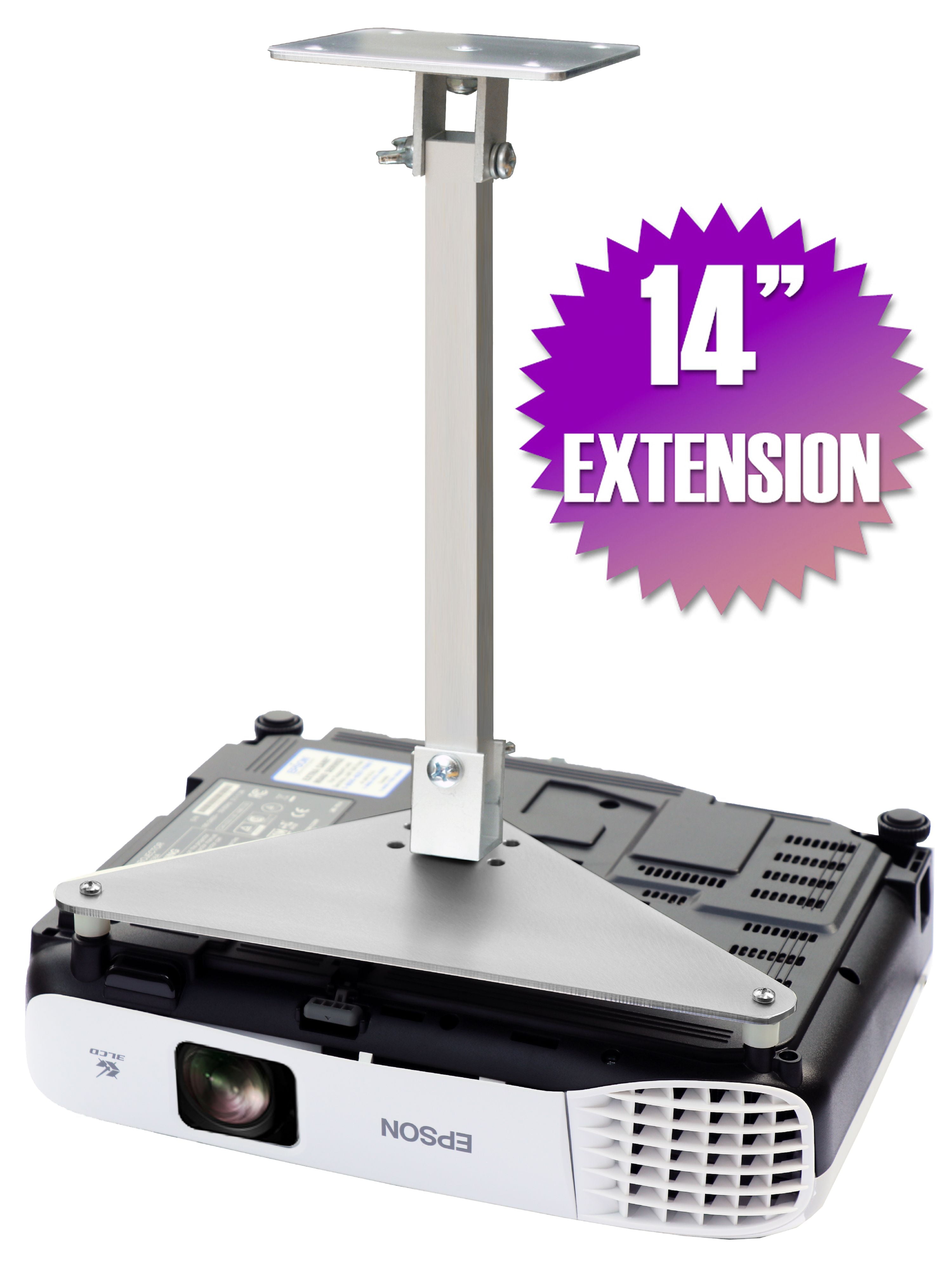 Epson Rack Epson EpiqVision Flex CO-W01 Projector Ceiling Mount, Made in USA ...
