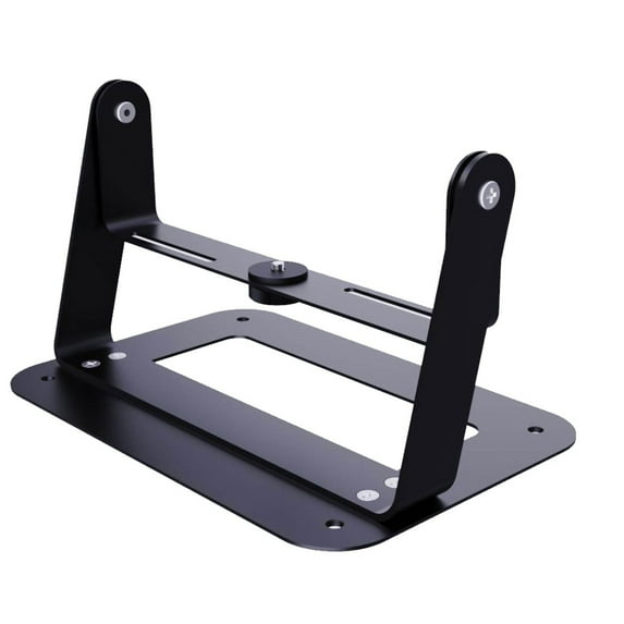 Projector Desk Mount with 360°Rotation, Easy Tilt, and Secure 1/4Inch Screw Connection Desktop Projector Holder