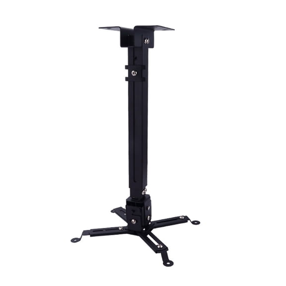 Projector Hanging Bracket Projector Ceiling Mount Extendable 43-65cm, Secure Ceiling Wall Installation 15kg