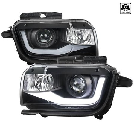 Projector Head-Light for 2010-2013 Chevrolet Camaro - Glossy Black