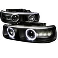 thumbnail image 1 of Projector Headlight for 00 to 06 Chevrolet Tahoe, 8 x 16 x 19 in. - Black, 1 of 1