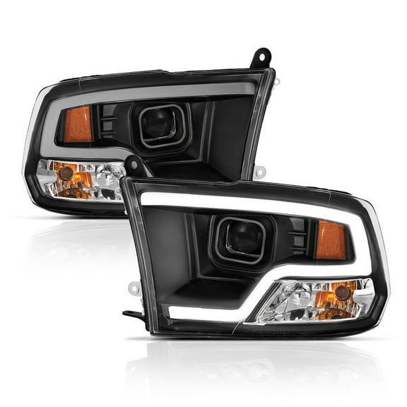Projector Headlights Fits select: 2013-2018 RAM 1500, 2009-2012 DODGE RAM 1500