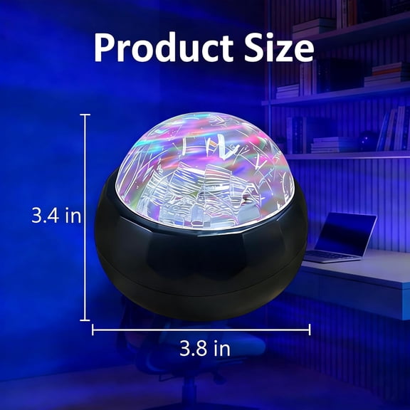 Projector Night Lights for Bedroom Decor, Star Sky Moon Light Projector, Romantic Muticolor Night Lighting Lamp, Creative Gifts