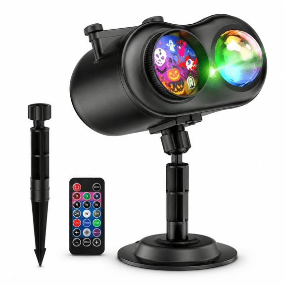 Projector Outdoor With Firefly & Wave Lights 10 Slides