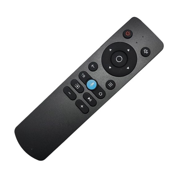 Projector Remote Control with Voice Access Button, Directional Control Pad, Playback and Buttons, ABS Shell, Compa