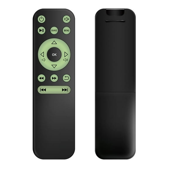 Projector Remote, SUCS LCD Projector R1 Remote Control, Built-in Fluorescence Self-Luminous Remote Replacement for Projector