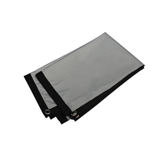 Projector Screen 16:9 Grey Anti-Light 60-133 Inch Black Border With Hole for Indoor ,Wrinkle-Free