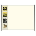 thumbnail image 1 of Projector Screen 60-130 Inch White Grid Anti-Light 160 ° Viewing Angle Reflective Projection Screen Indoor Outdoor Movie ,Wrinkle-Free, 1 of 6