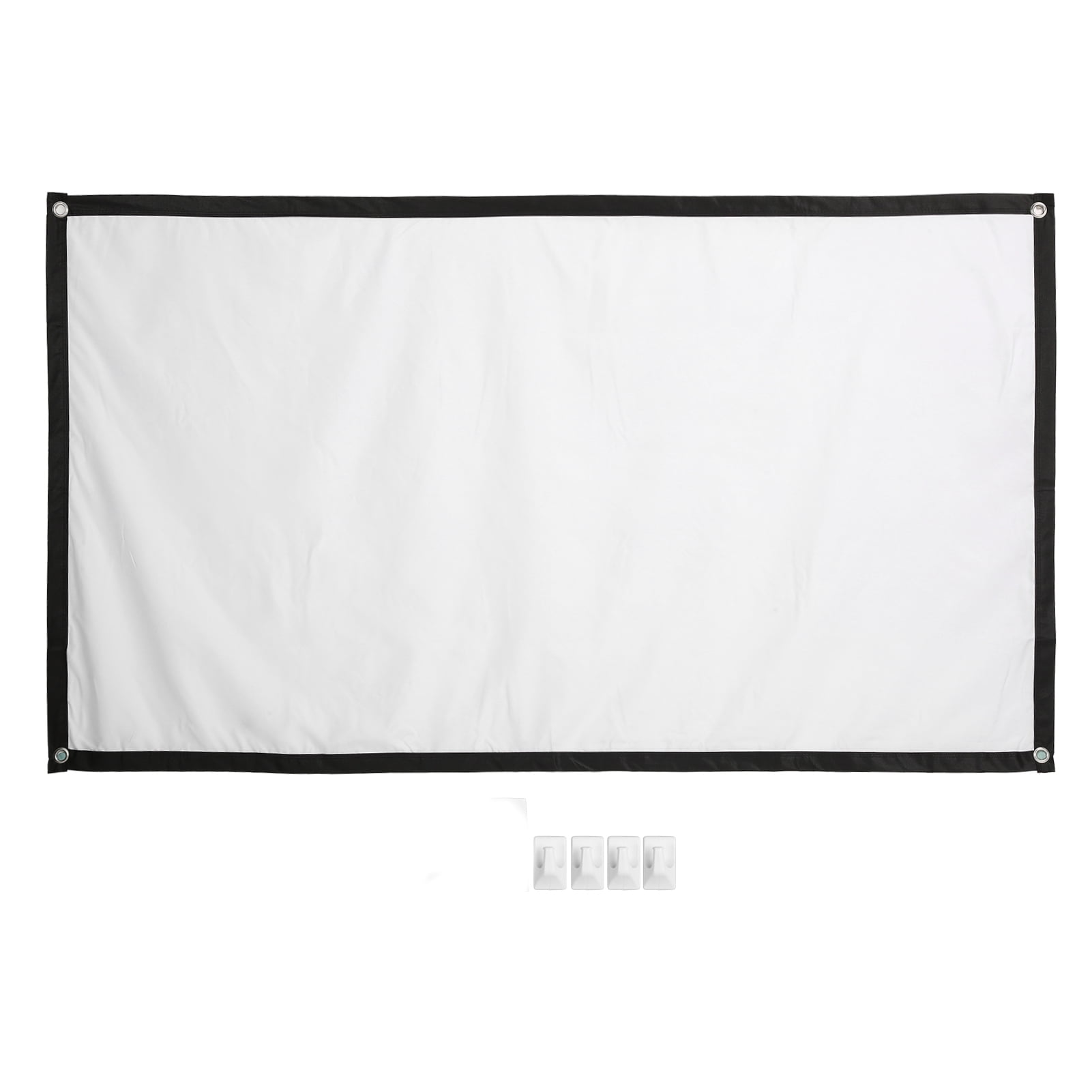 Projector Screen 60 Inch HD High Density Projection Movies Screen with