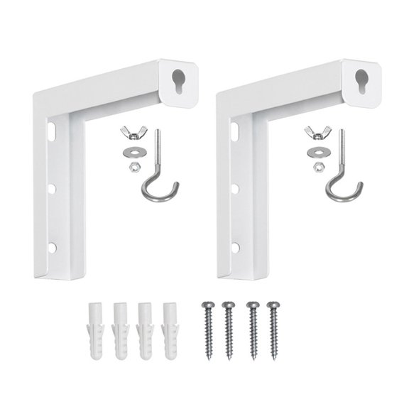 Projector Screen Ceiling Mount Wall Hanging Mount L-Bracket Adjustable Extension Projector Screen Placement Office