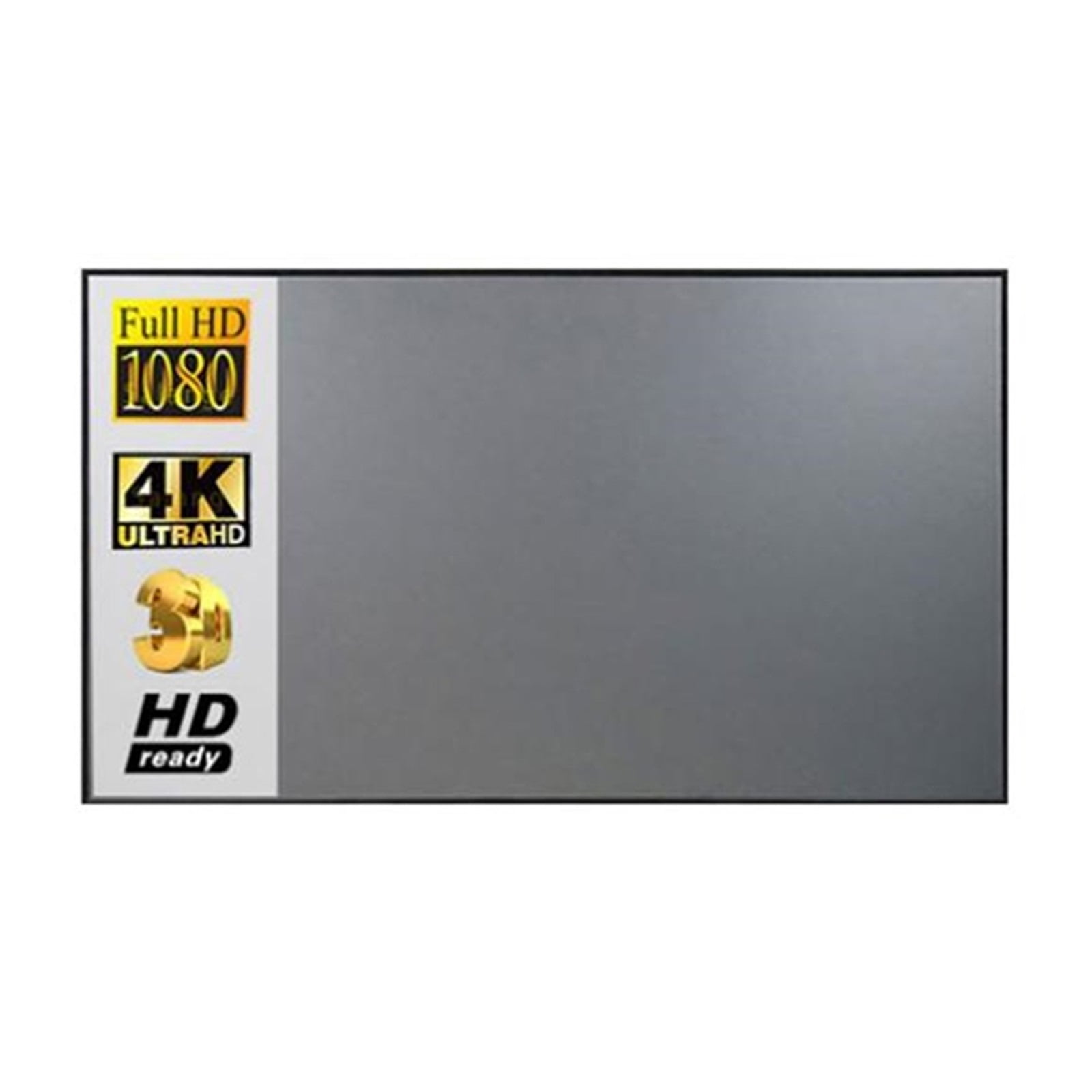 Projector Screen Fabric 100 120 inch Screen Projection Portable ...
