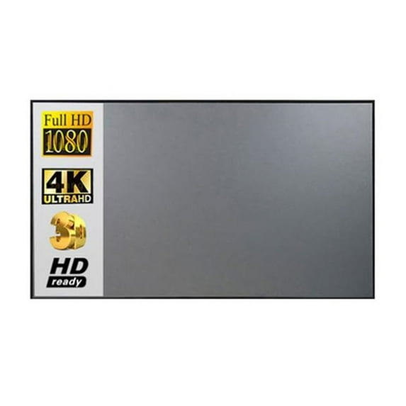 Projector Screen Fabric 100 120 inch Screen Projection Portable Reflective Cloth ,Wrinkle-Free