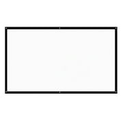 Projector Screen,Inch Video Screen 16 9 Portable Screen Mounted Theater Office White 84 Screen 16 Wall Mounted Screen 16 Screen 84 84 Inch Outdoors Movies Indoors 84 Portable