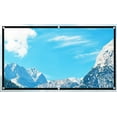 thumbnail image 1 of Projector Screen Metal Grey Anti-Light 30° Viewing Angle Portable Reflective Screen ,Wrinkle-Free Outdoor Projector Screen, 1 of 5