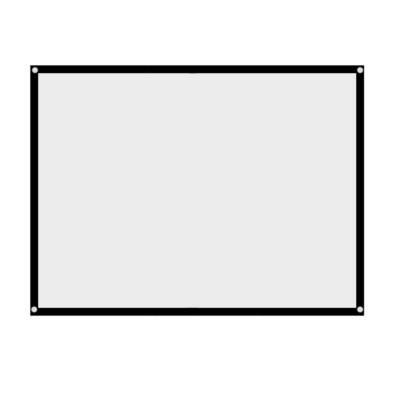 Projector Screen,Rear Projection Screen Portable Foldable Noncrease ...