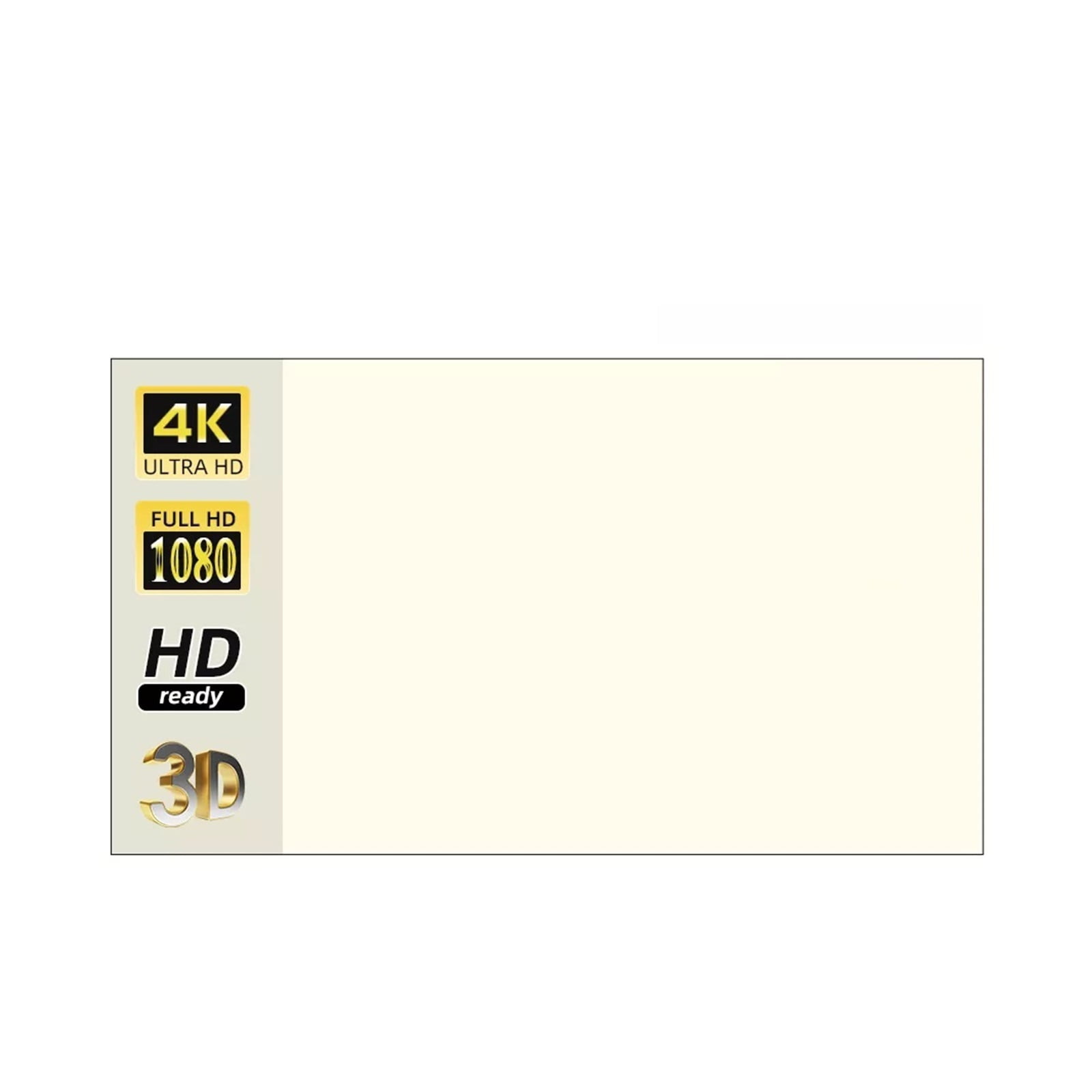 Projector Screen White Grid Anti Light Curtain High Brightness 100 130 ...