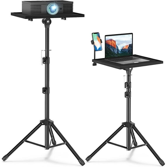 Projector Stand Tripod - Laptop Tripod Projector Stand Adjustable Height 22 to 47 Inch, Projector Tripod Stand, Tripod for Porjector, Projector Stand for Outdoor Movies