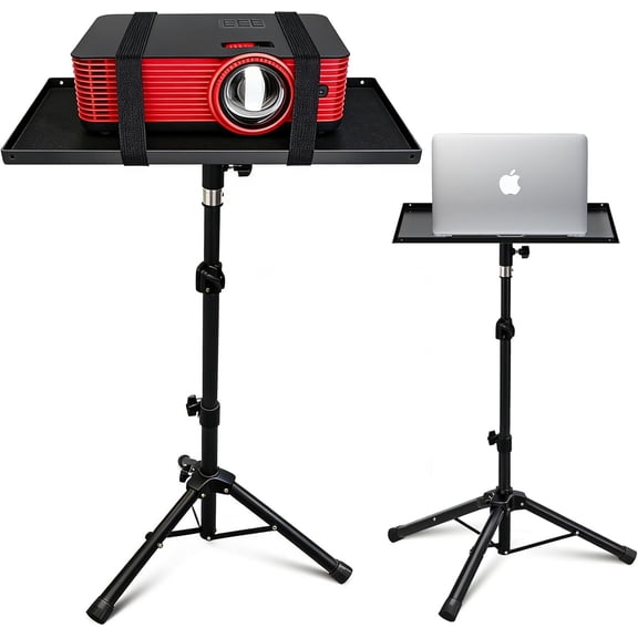 Projector Stand pod, Adjustable Height 26 to 51.5 Inch Laptop pod Stand, Heavy Duty Projector Holder, Portable Outdoor Projector Stand for Outdoor Movies,  and Office