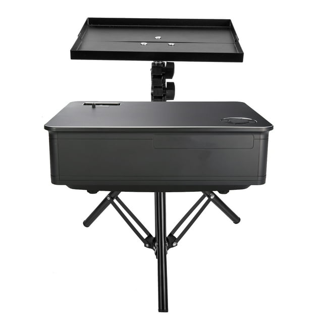Projector Table Adjustable Folding Projector Tripod Book Stand Laptop
