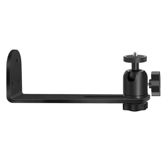 Projector Wall Mount Bracket Tray Telescopic Projector Universal Head Metal Projector Bracket Wall Mounted Bedside Hanging Bracket