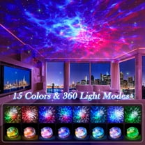 Projector for Bedroom Adults, 15 Colors   15 White Noise,   Lights for Ceiling, LED Starry  Light Projector