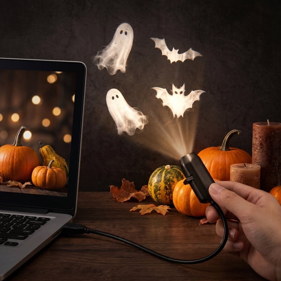 Projector for Bedroom Starry Sky Moon Light Creative LED Night Light USB Projection Lamp Viral Background Light Universal