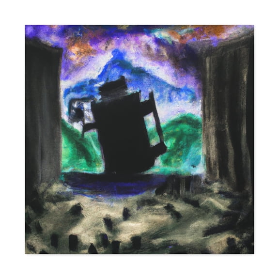 "Projector in the Stars" - Canvas