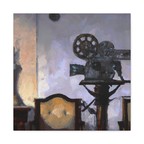 "Projector of Moving Scenes" - Canvas