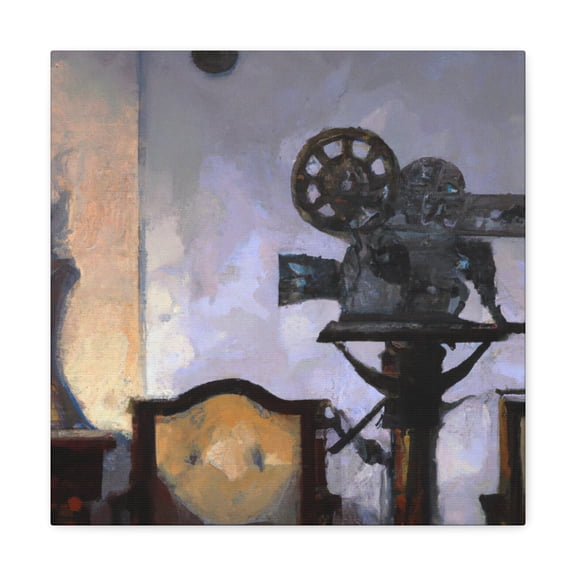"Projector of Moving Scenes" - Canvas