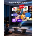thumbnail image 1 of Projector with Built-in Apps, WiFi  Portable Home Theater for Bedroom Outdoor, 1 of 6