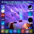 thumbnail image 1 of Projector with Northern Lights Effects, 180 Lighting Modes,  Speaker, and Timer Function, 1 of 6