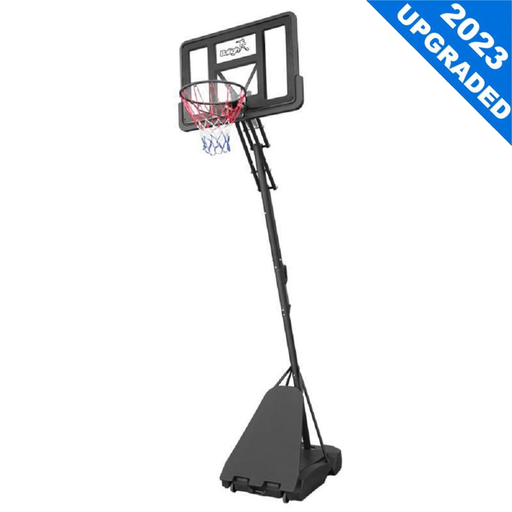 Projectretro 44 In. Basketball Hoop Basketball System, 7 Ft. 6 In. to