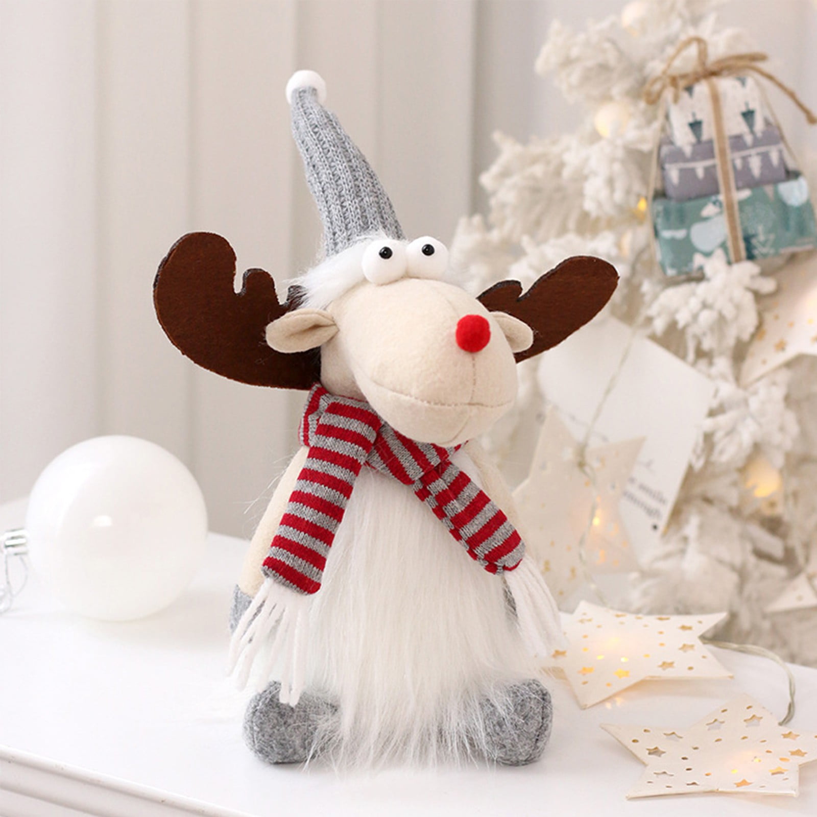 Projectretro Floppy Elk Stuffed Animal Plushie, Gifts for Kids, Wild