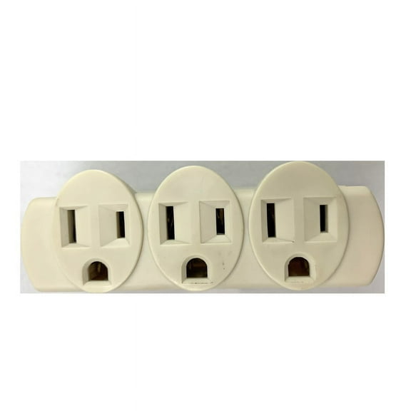 Projex Grounded 3 outlets Adapter 1 pk