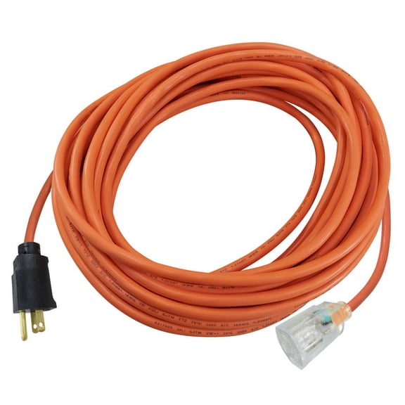 Projex 3506078 50 ft. 12-3 SJTW Indoor or Outdoor Orange Extension Cord