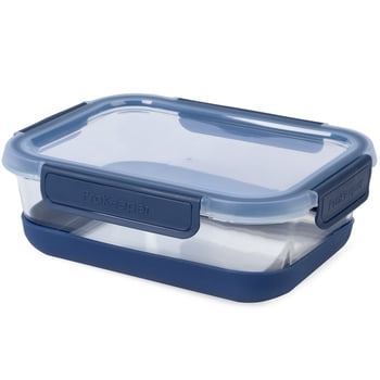 ProKeeper+ 6.1 Cup Glass Food Storage Container with Airtight Silicone Lid
