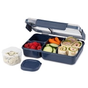 Prokeeper+ Plastic Divided Lunch Food Storage Container, Made for Meals on the Go and Snacking