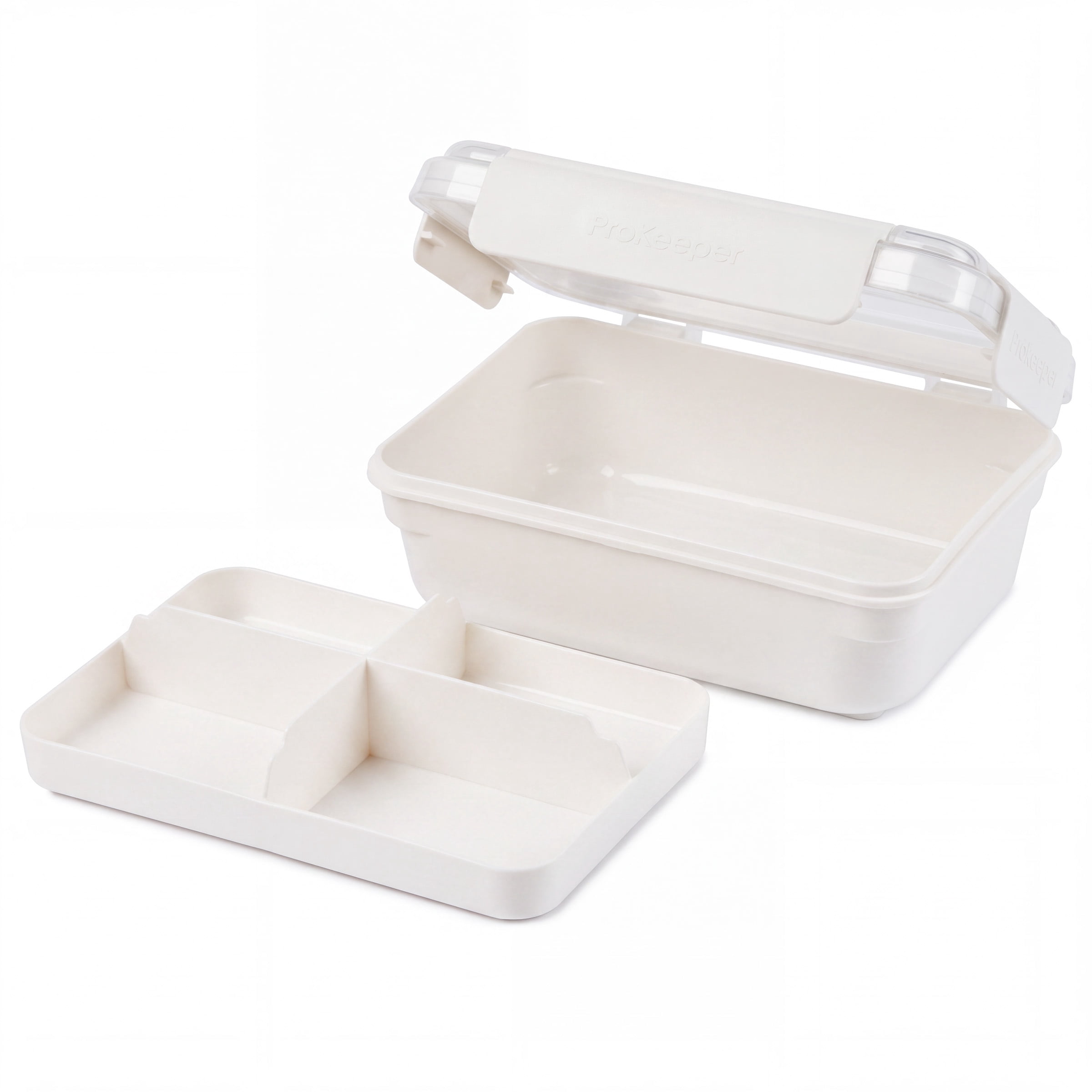 Prokeeper+ Plastic Bento Lunch Box Food Container with Divider