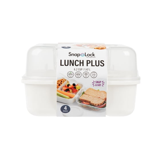 Prokeeper+ Plastic Lunch Plus To Go, Well Suited to Hot or Cold Meals Away from Home