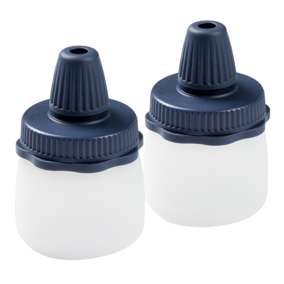 Prokeeper+ Mini Silicone Squeeze Bottles, Blue - Food Storage Containers for School Lunches