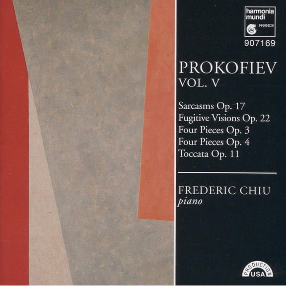 Pre-Owned Prokofiev, Vol 5: Sarcasms Op. 17; Fugitive Visions Op. 22, Four Pieces Op. 3 & Op. 4, Toccata Op. 11