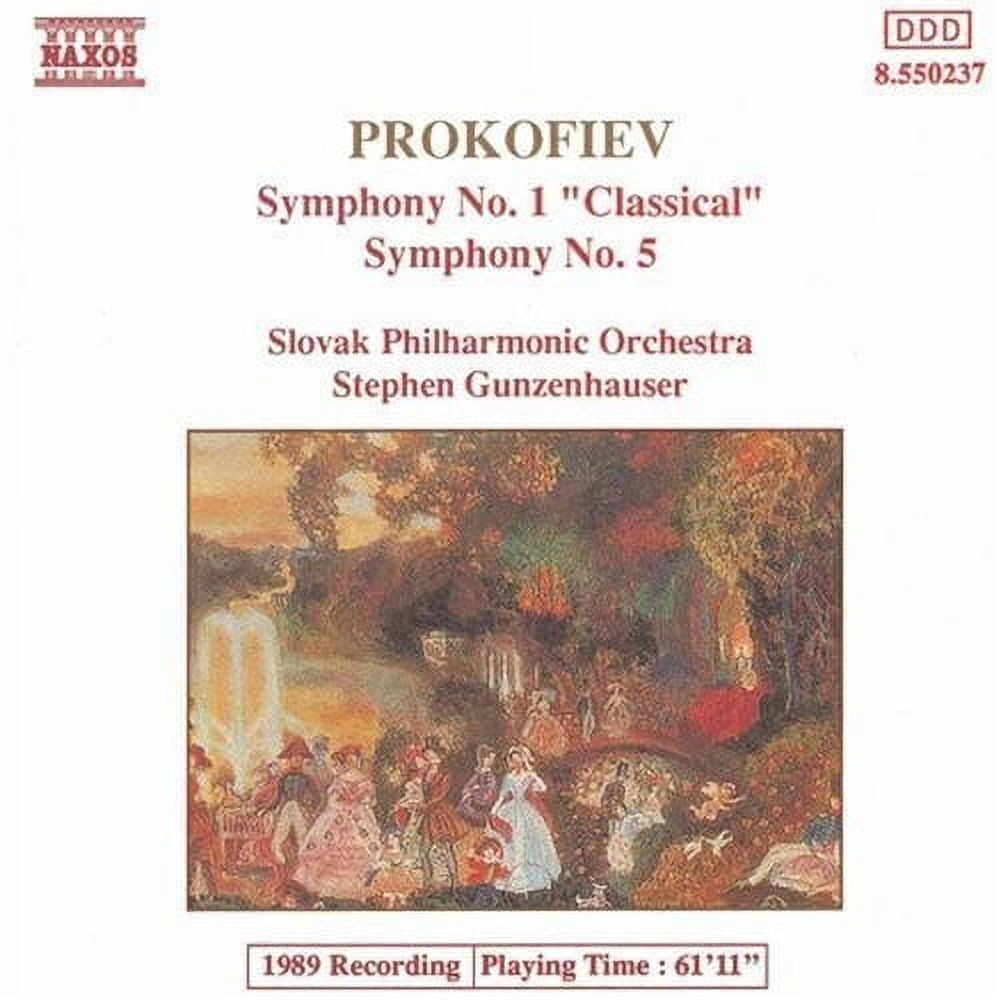 Prokofiev - Syms Nos 1 & 5 - Music & Performance - CD