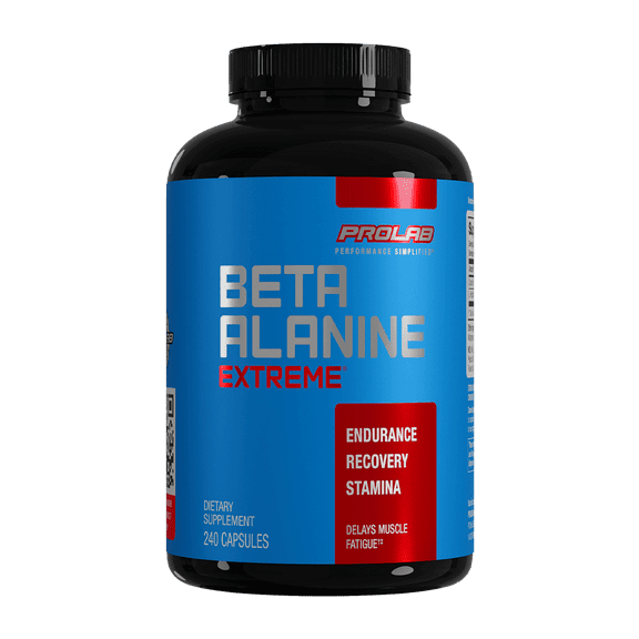 Prolab Nutrition Beta Alanine Extreme, 240 Capsules – Pre-Workout Amino Acid Complex with CarnoSyn® and L-Histidine