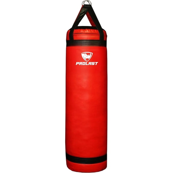 Prolast UNFILLED 4FT Boxing MMA Heavy Punching Bag (Red)