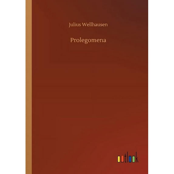 Prolegomena, (Paperback)