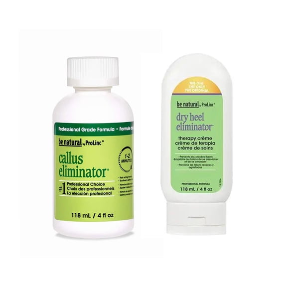 Prolinc Callus Eliminator 4 oz + Dry Heel Eliminator 4 oz