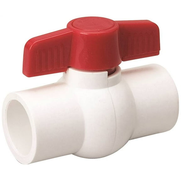 Proline 107-637 S40 PVC Ball Valve, 1.5"