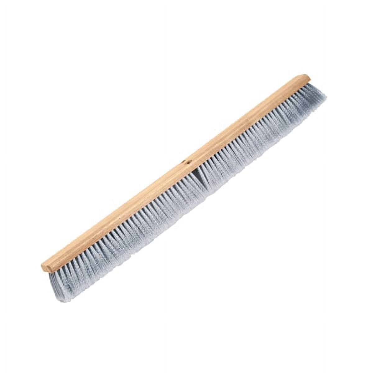 Polypropylene Push Broom Head, Gray Bristles, 36 Polypropylene Push Broom Head, Gray Bristles, 36