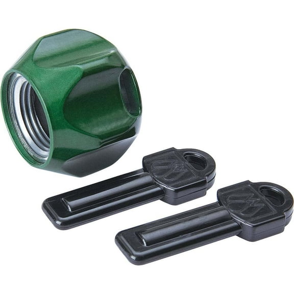 Proline FlowLock Hose Bibb Lock - Heavy-Duty Brass, Includes Two Keyed-Alike Keys, 3/4 In.